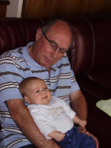 Me revoil� avec papy Guy